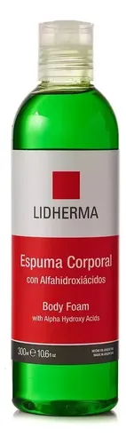 Lidherma Espuma Corporal Gel Jabonoso Suavizante Renovador