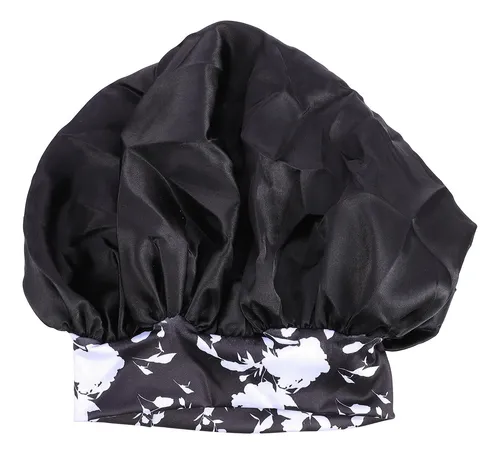 Protector De Pelo Para Dormir Con Estampado De Flores Grande