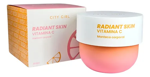 Manteca Corporal Hidratante De Vitamina C 250ml City Girl