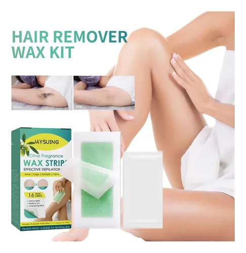 Set De 3 Tiras Depilatorias Para Piernas, Depilación Suave C