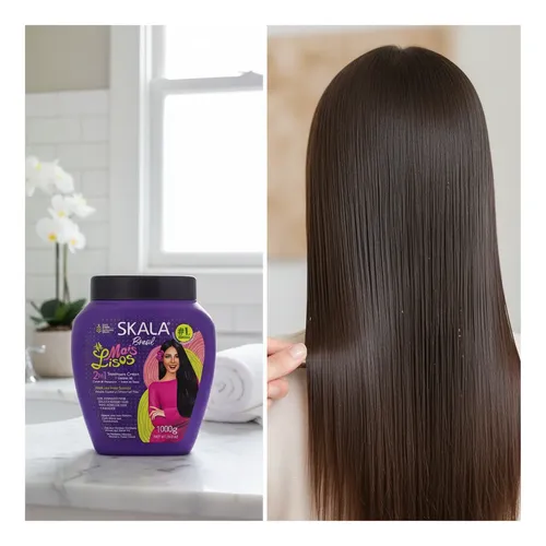 Skala Mais Lisos Tratamiento 2 En 1 Control Frizz 1000 Gr