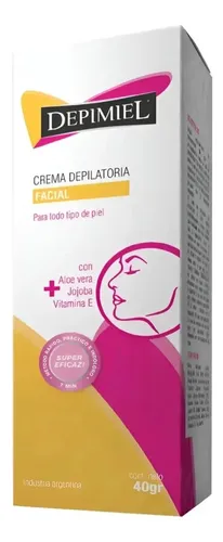 Crema Depilatoria Depimiel Rostro Todo Tipo De Piel 40gr