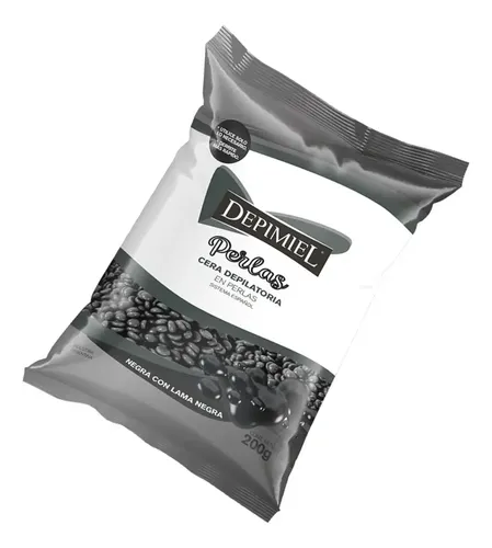 Depimiel Cera Depilatoria En Perlas Negra 200g Local