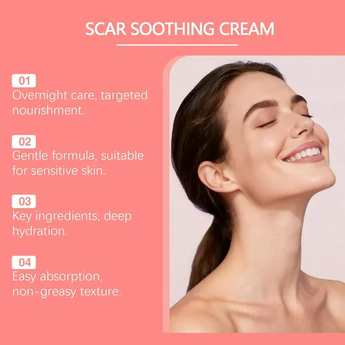 Scar Cream & Silicone Gel For Scar Removal – Natural,