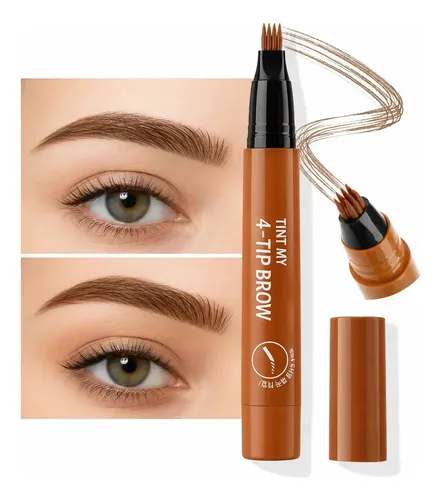 Delineador Cejas Regina Microblading Efecto Pelitos Marrón Claro 01