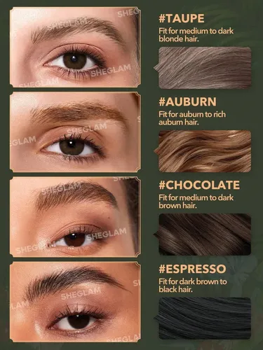 Frida Kahlo X Sheglam Lápiz Líquido Para Cejas Color Auburn
