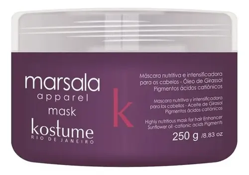 Máscara Kostume Marsala Apparel Fijadora De Color 250gr