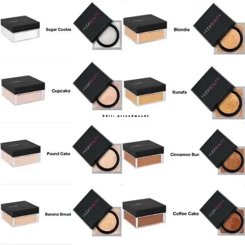 Polvo Huda Beauty Suelto Easy Bake Loose Powder Volatil Fijador