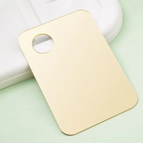 2-piece Makeup Palette Set: Gold Nail & Makeup Palette
