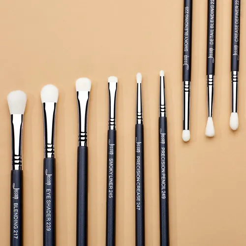 Juego De Brochas Para Sombras De Ojos Jessup T340, 11 Piezas