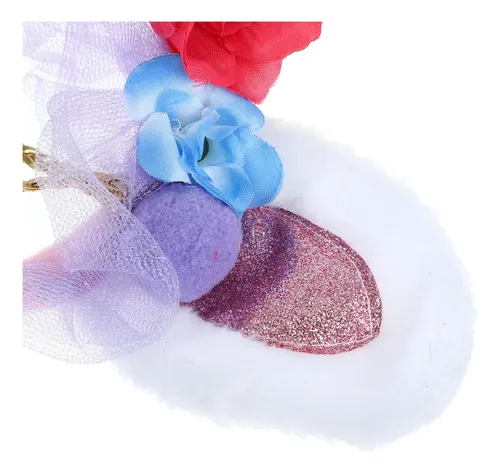 Diadema Con Forma De Unicornio, Cierre De Pelo Con Forma De