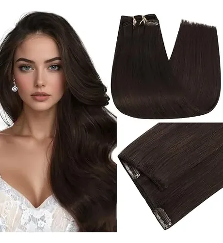 Extensiones Clip Cabello Humano Remy Full Shine Lacio