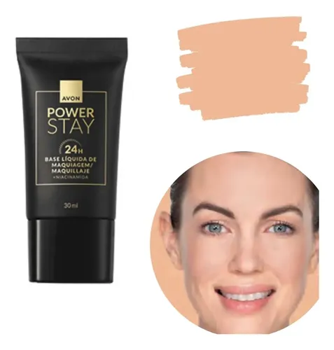 Base Líquida Avon Power Stay Tono 130 F