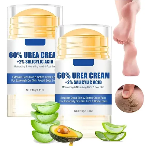 Crema Para Pies 60% Urea + 2% Ácido Salicílico 40 G Blanco