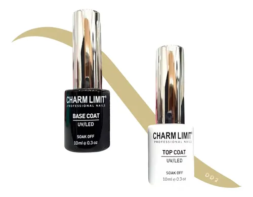 Base Coat Y Top Coat Semipermanent Uñas Esculpidas Manicuria