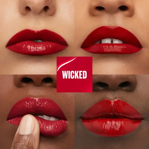 Labial Líquido Maybelline Superstay Vinyl Ink Acabado Brillante Color Wicked