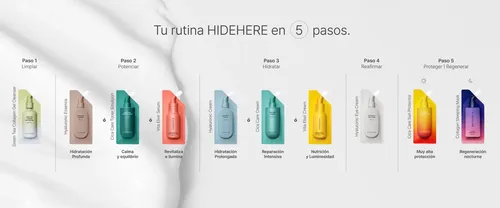 Hidehere Esencia Facial Con Ácido Hialurónico X25ml