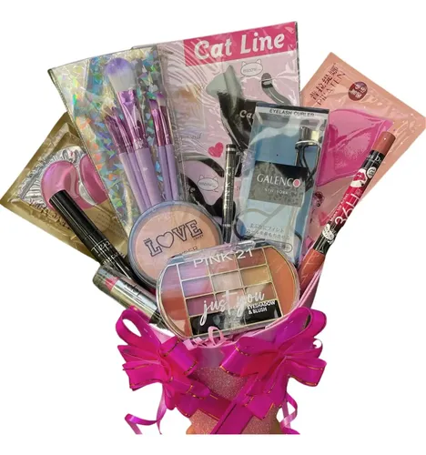 Ramo De Maquillaje Regalo Economico Kit Super Completo