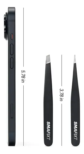 Pinzas Precisas Para Cejas Y Vello Facial 2 Pack