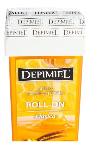 Depimiel Cera Depilatoria Roll On Clasica De Miel 100g Local