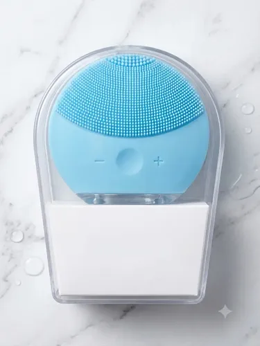 Cepillo Facial Limpiador Eléctrico Silicona Recargable Usb