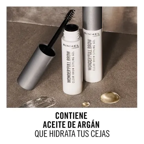 Máscara De Cejas En Gel Rimmel Wonder Full Clear