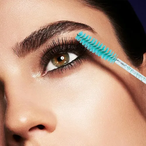 Cepillo Para Maquillaje De Pestañas X 12 Un Mango Color
