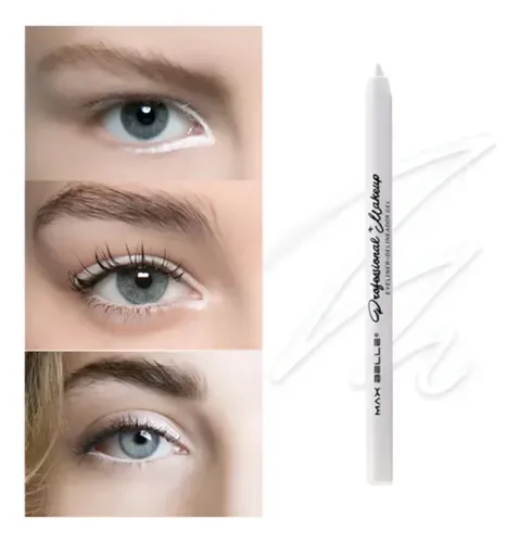 Delineador Blanco De Ojos En Gel