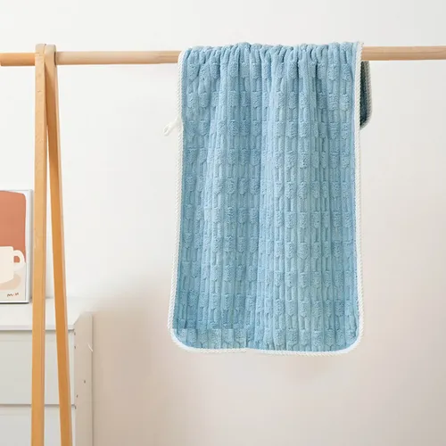 Toalla De Forro Polar Para Uso Doméstico, Baño Para Hombres