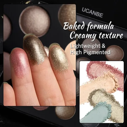 Paleta De Sombras Ucanbe Hidden Gems 16 Tonos Maquillaje