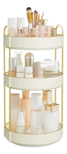 Organizador De Maquillaje Songmics 3 Niveles Blanco Para Van