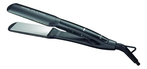 Plancha Gama X-Wide Digital Dual Plates 4D Negra
