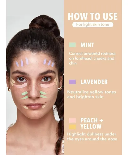 Corrector Sheglam Like Magic Color Correcting, Tono Blanco