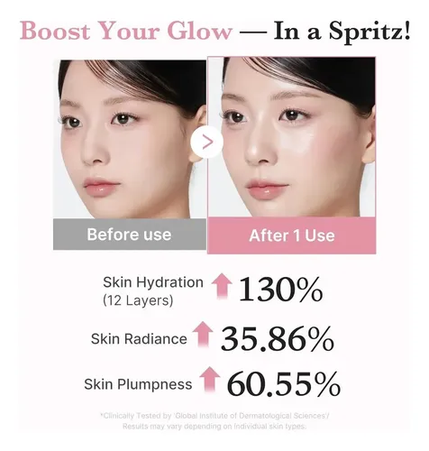 Medicube PDRN PINK COLLAGEN Glow Jelly Mist Serum