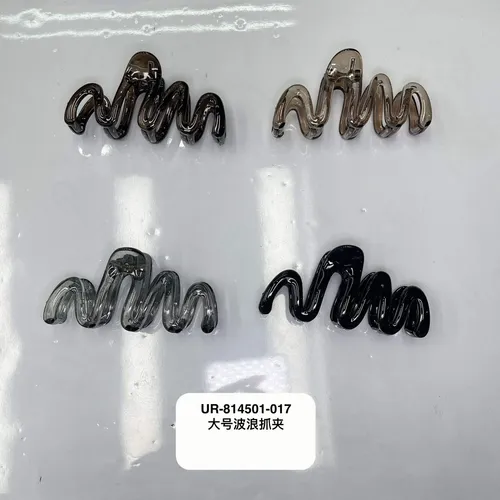 Broches Para El Pelo X6 Translucido Mujer Urbanchic 1017