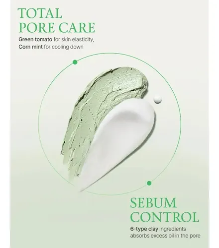 .# Mascarilla Green Tomato Clay Limpiadora 120ml ^.