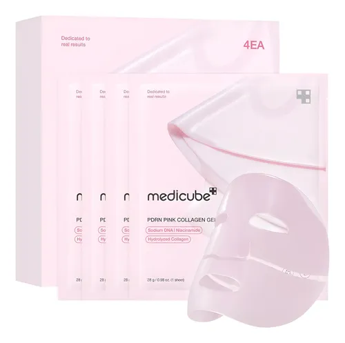 Mascarillas De Colageno Pack X4 Medicube Pdrn Collagen Gel