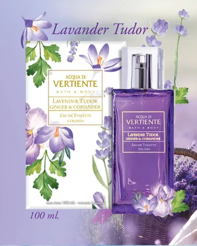 Vertiente Lavender Tudor Ginger Y Coriander Colonia X100 Ml
