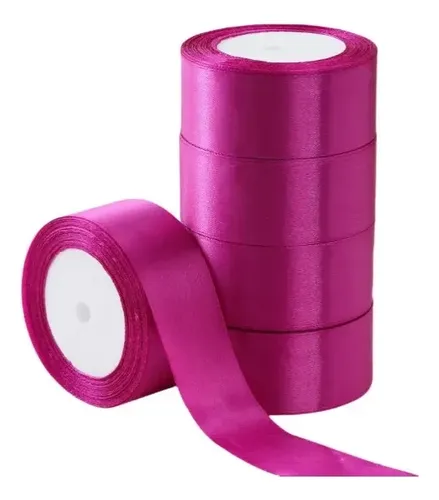 O.o 5 Rollos De Listón De Regalo De 4 Cm, Decoración De O Rv