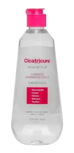 Cicatricure Agua Micelar 5 En 1 Limpieza Facial Demaq. 200ml