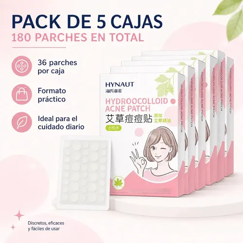 Parches Hidrocoloides Acne Artemisa 5 Cajas 180 Pzs