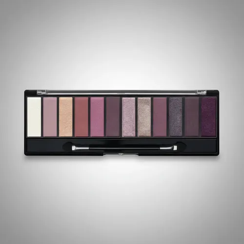 Paleta De Sombras Lovepink 12 Tonos Perlados Y Mate Monique