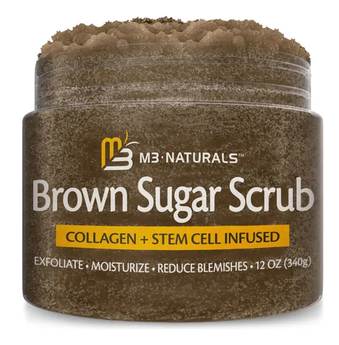 Exfoliante Corporal M3 Naturals Azúcar Morena 350ml