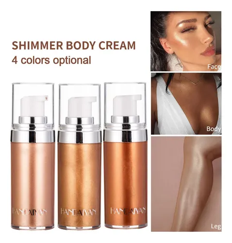 Emulsión Líquida Body Highlight, Iluminadora Mineral, 4 Unid