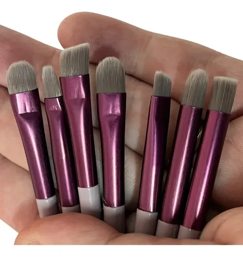 Set 15 Pinceles De Maquillaje Profesionales Con Estuche