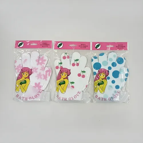 Guante Exfoliante Para Baño Spa Corporal Facial X 10 U.