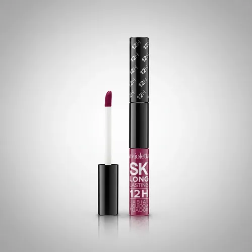 Labial Líquido Violetta Sk Long Lasting 12h Con Fijador