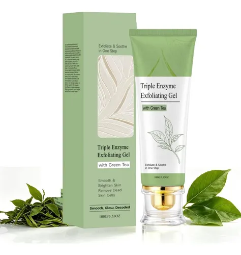 `coracode Gel Exfoliante Facial Con Té Verde Y Enzimas 1pc,