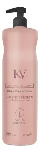 Ossono Keratina Sh 900ml + Mascara 900ml + Protector Termico