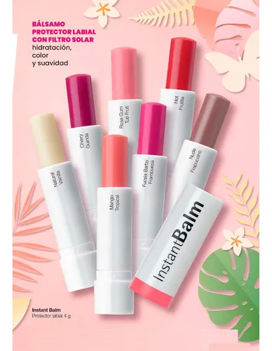 Gigot Instant Balm Balsamo Labial Fucsia Barby Frambuesa 4g